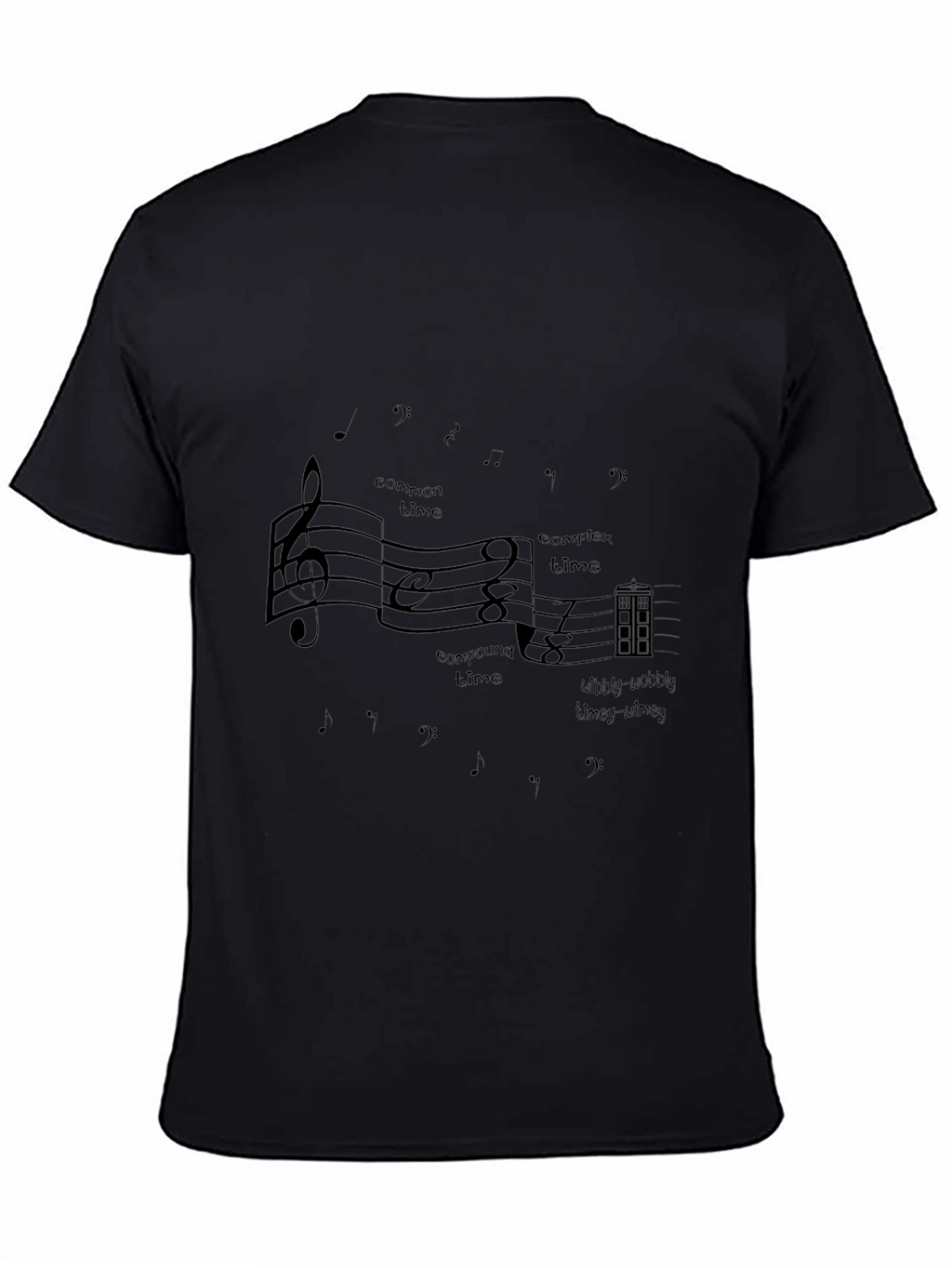 Musical Time T-Shirt: Common Complex & Compound Time