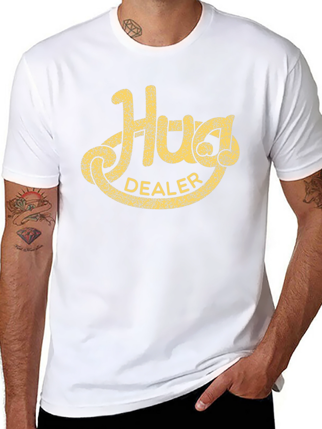 Hug Dealer Black T-Shirt