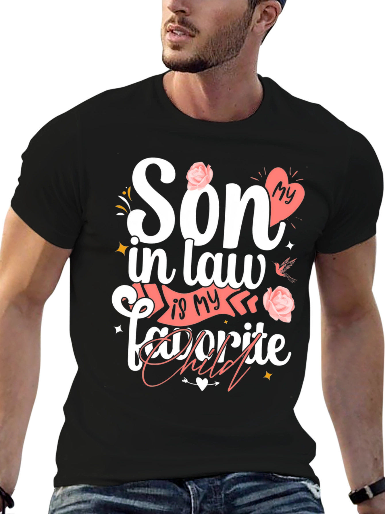 Son-in-Law Favorite Child Graphic T-Shirt