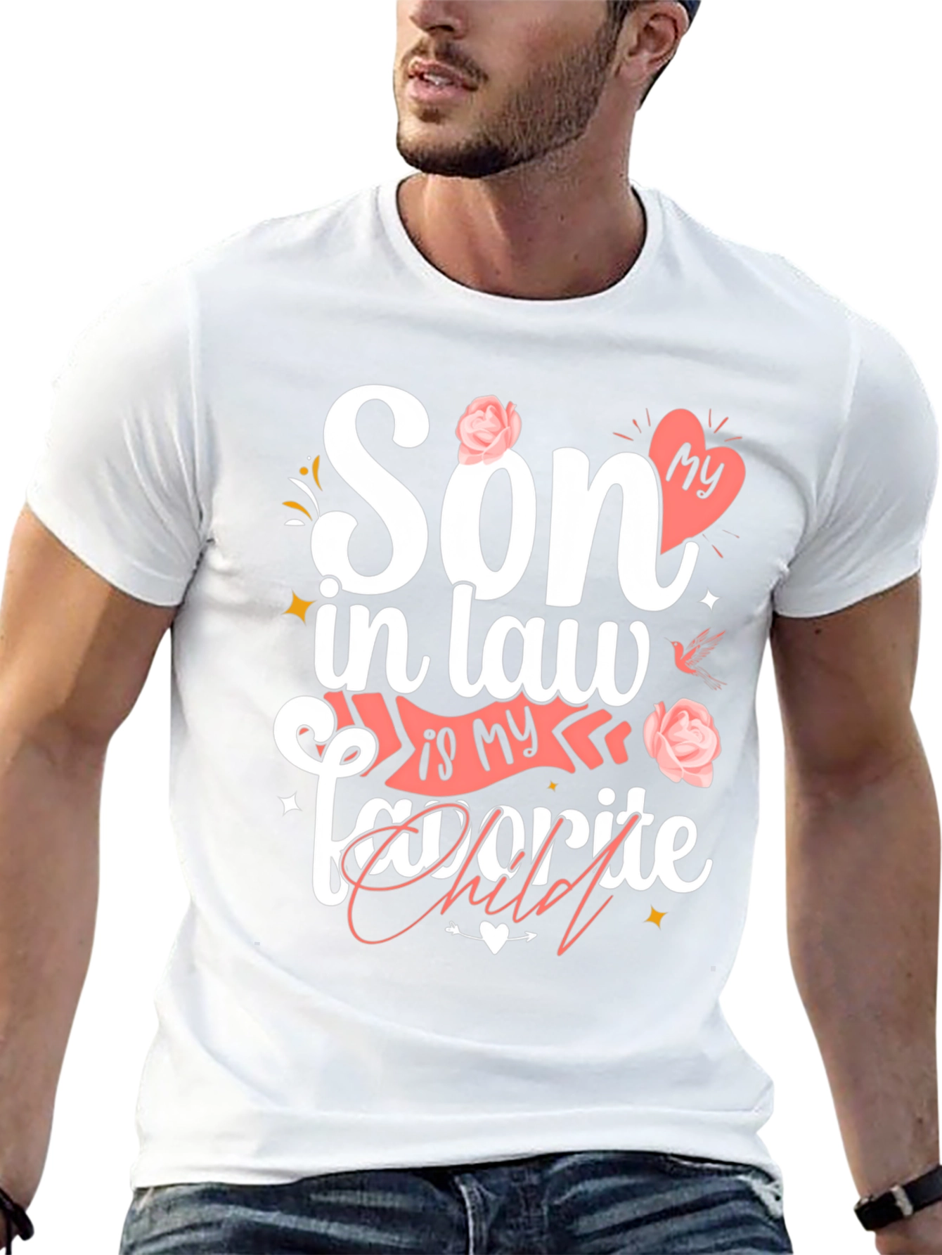 Son-in-Law Favorite Child Graphic T-Shirt