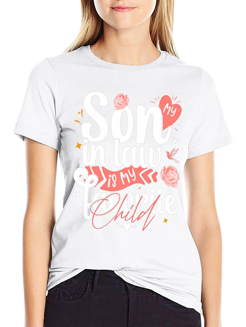 Son-in-Law Favorite Child Graphic T-Shirt