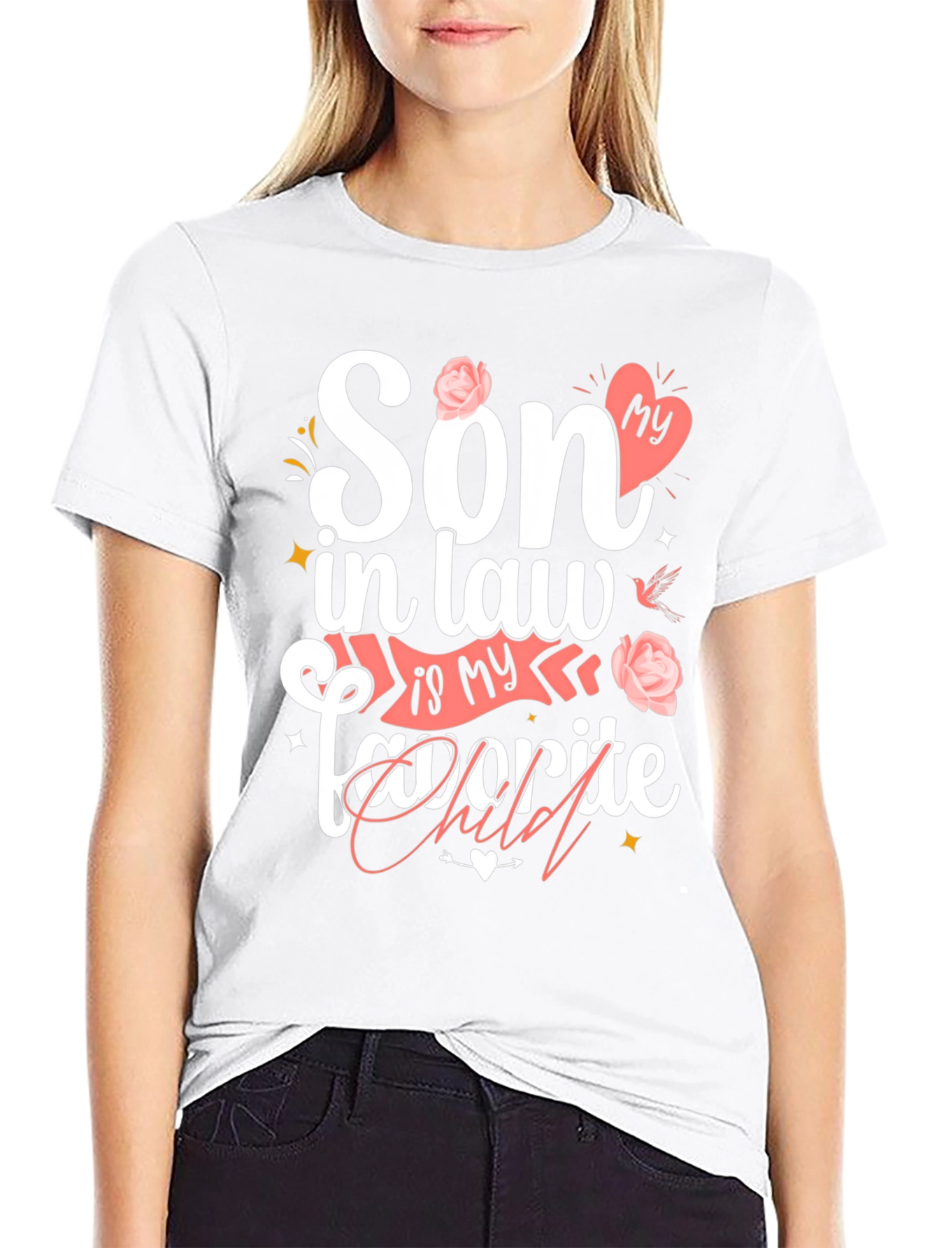 Son-in-Law Favorite Child Graphic T-Shirt