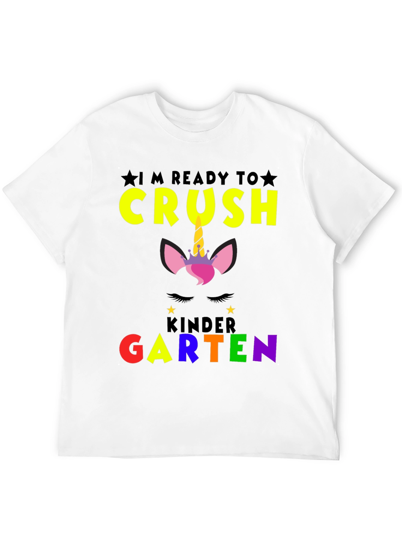 Ready to Crush Kindergarten Unicorn T-Shirt