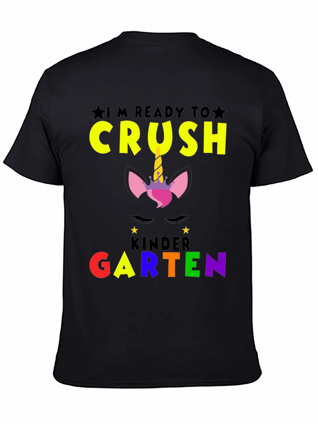 Ready to Crush Kindergarten Unicorn T-Shirt