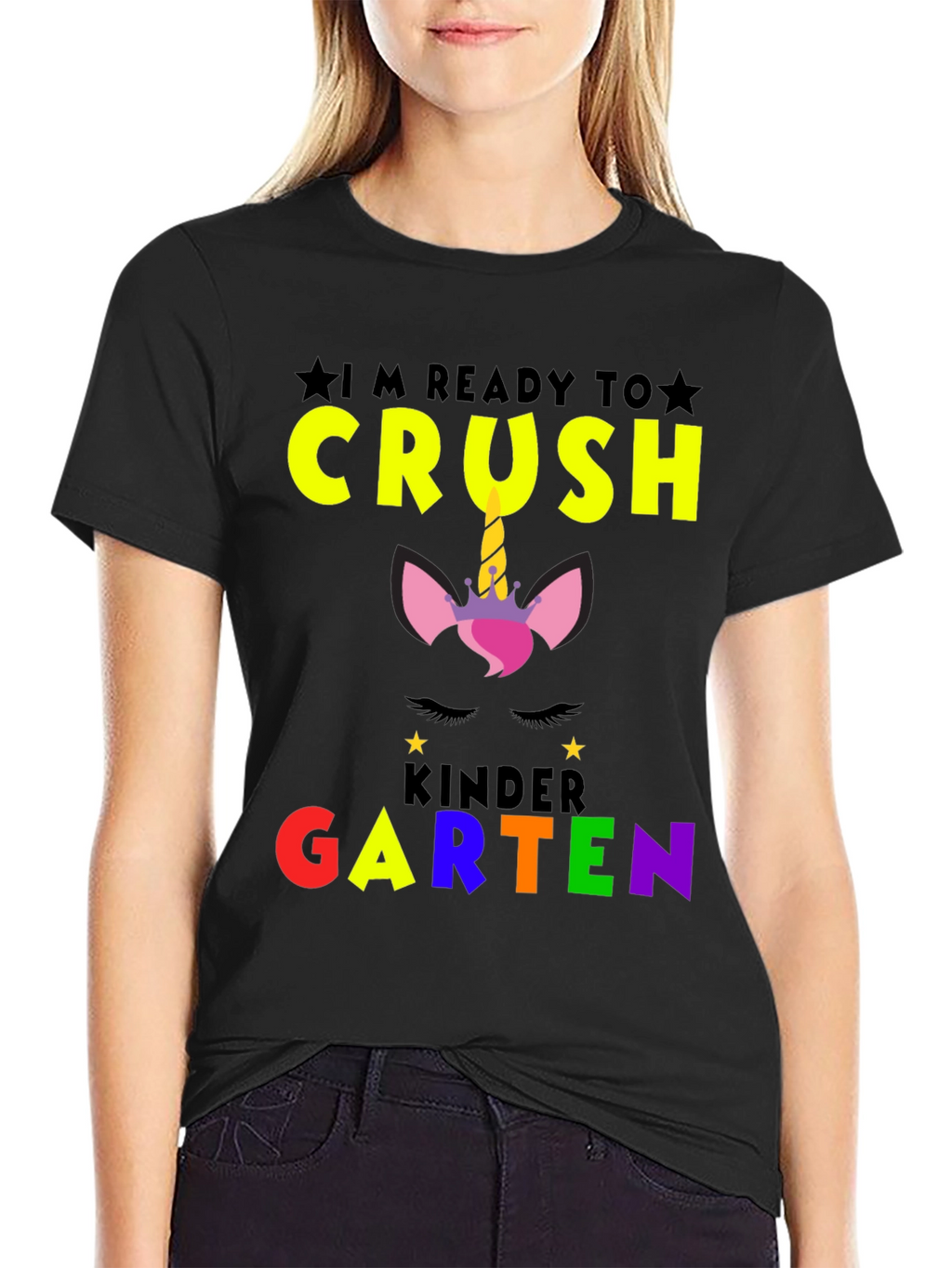 Ready to Crush Kindergarten Unicorn T-Shirt