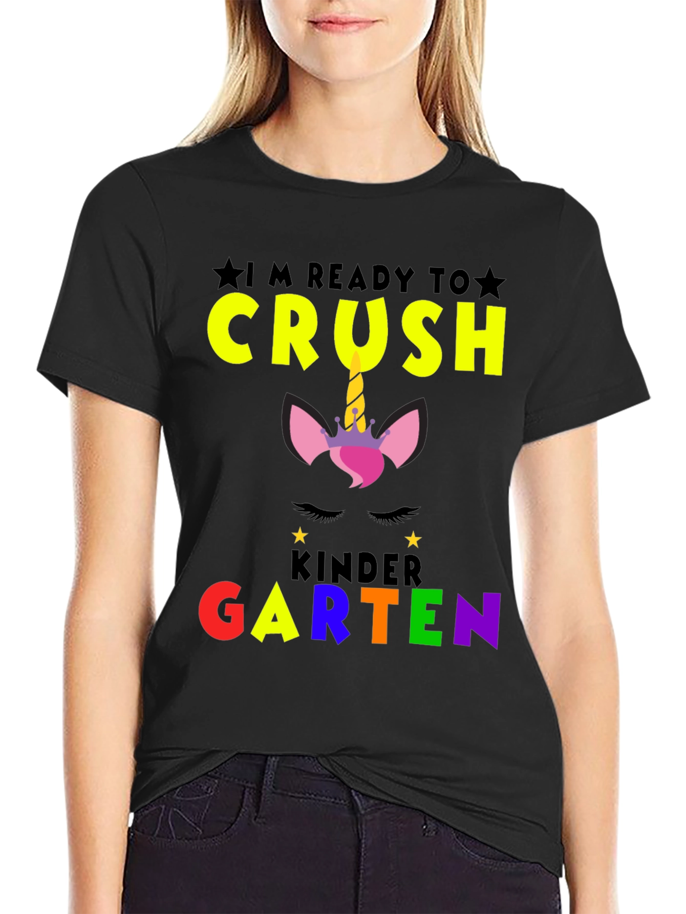Ready to Crush Kindergarten Unicorn T-Shirt