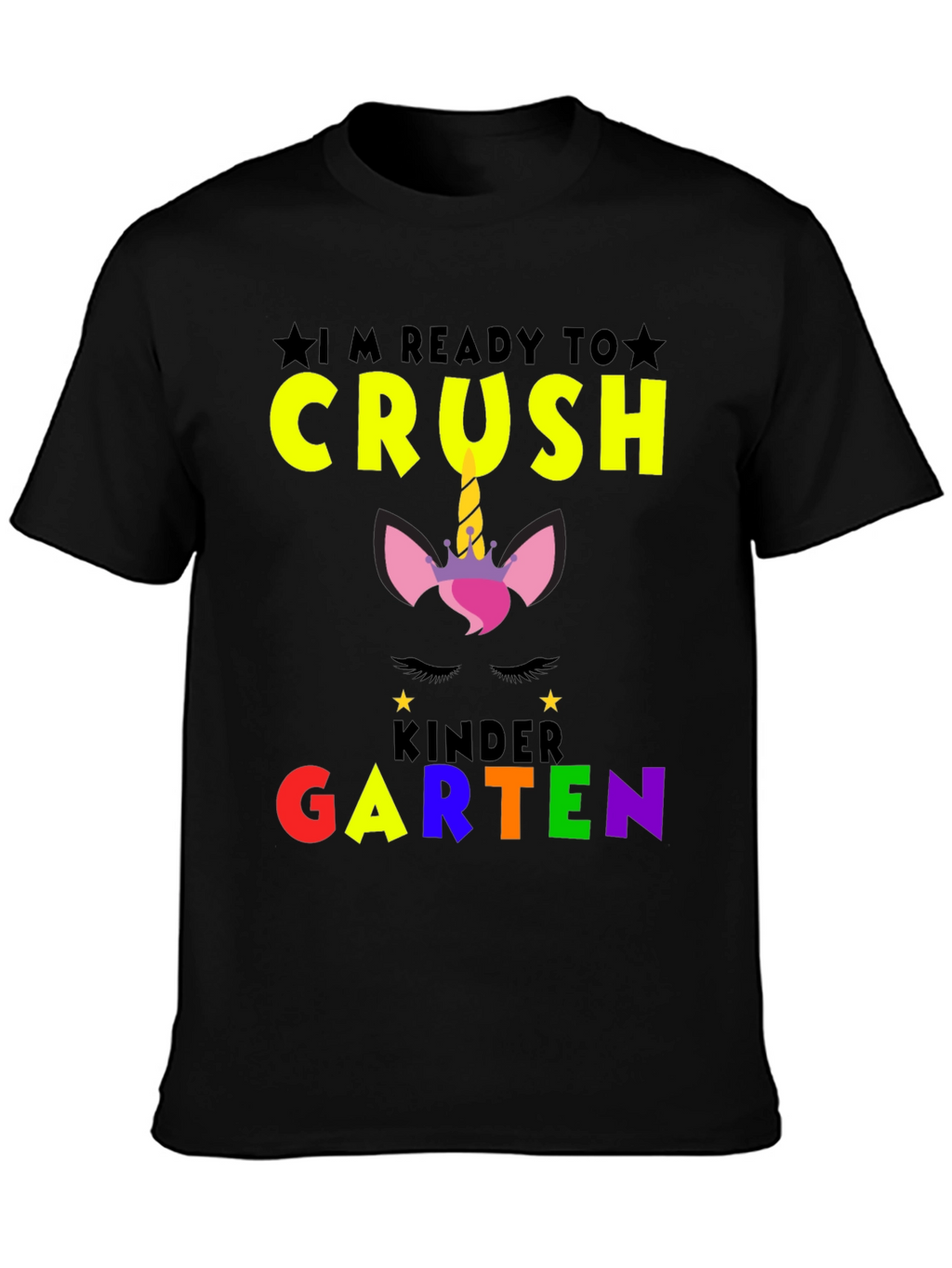 Ready to Crush Kindergarten Unicorn T-Shirt