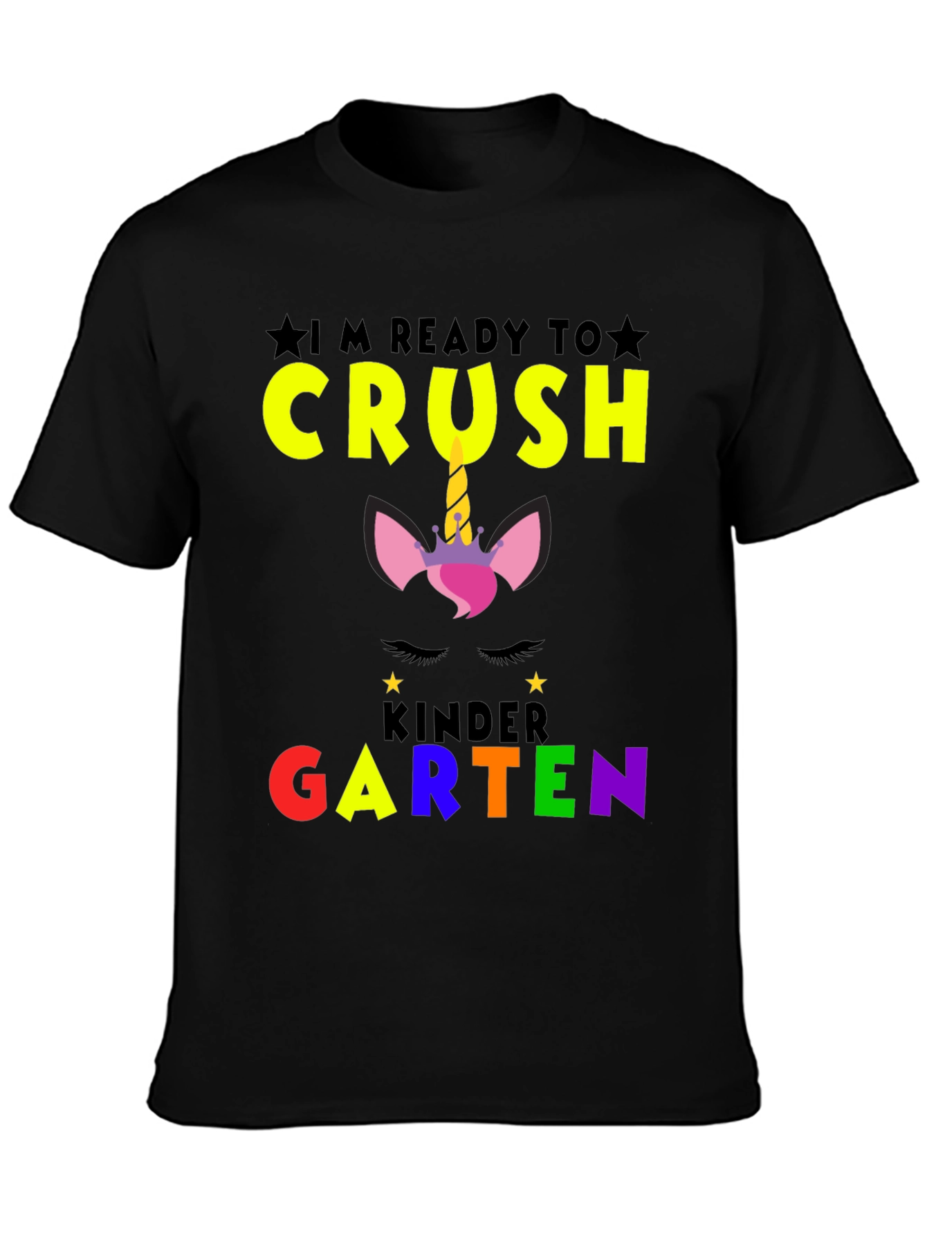Ready to Crush Kindergarten Unicorn T-Shirt