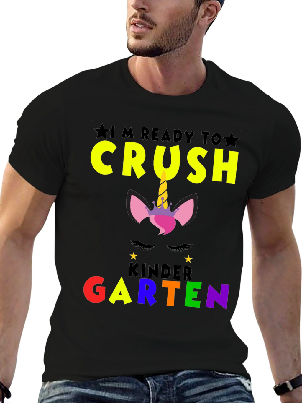 Ready to Crush Kindergarten Unicorn T-Shirt