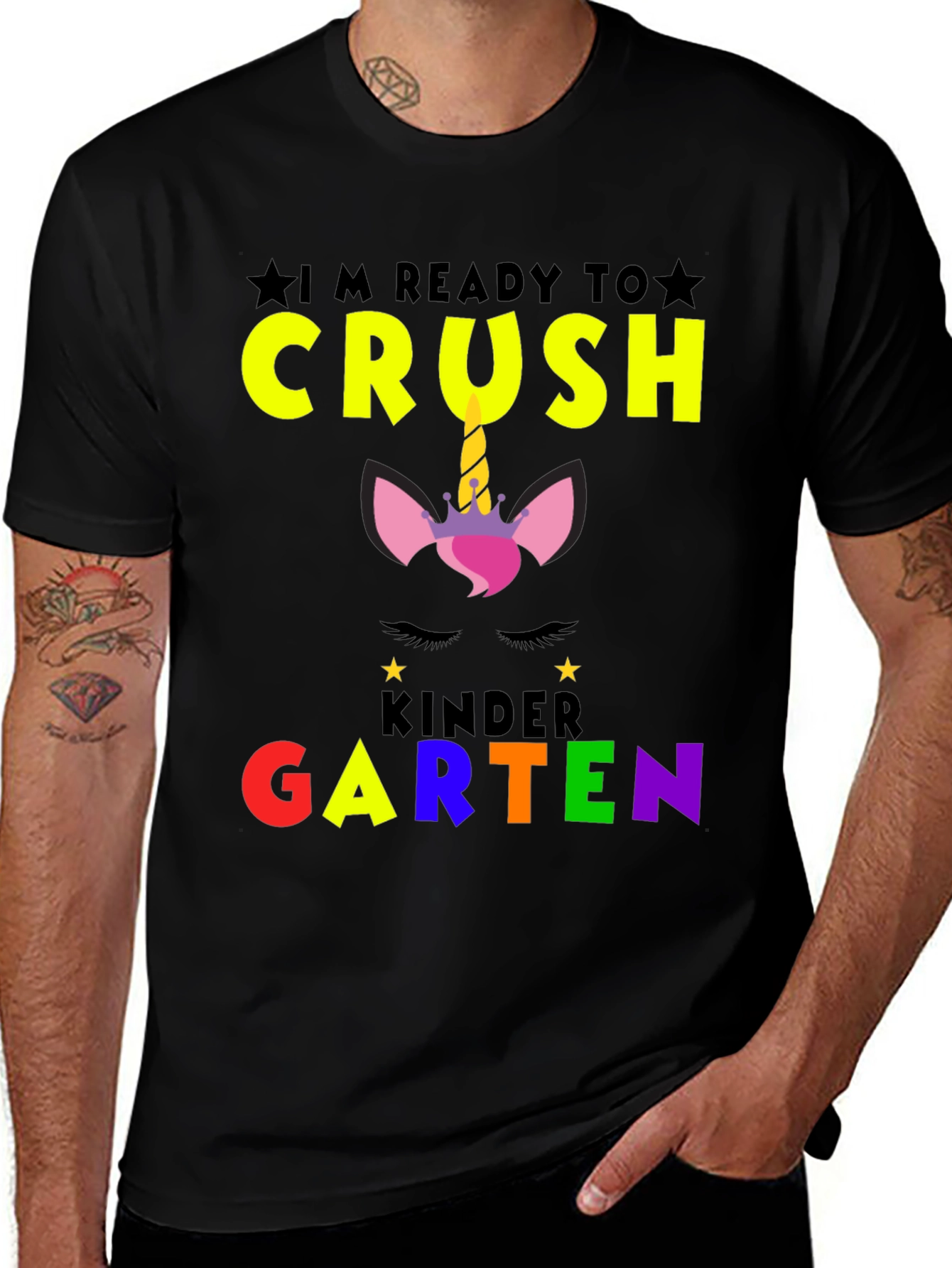 Ready to Crush Kindergarten Unicorn T-Shirt