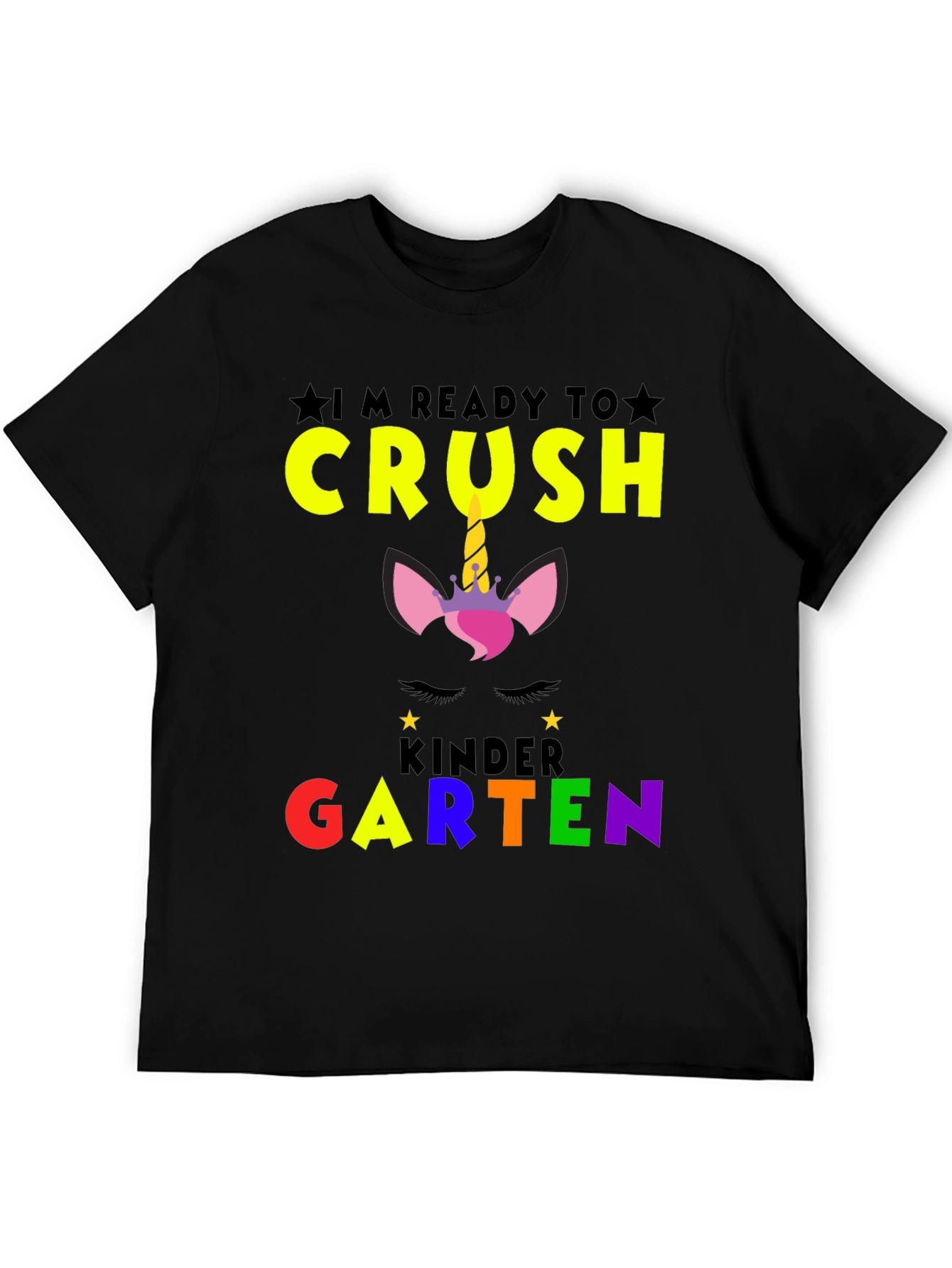 Ready to Crush Kindergarten Unicorn T-Shirt