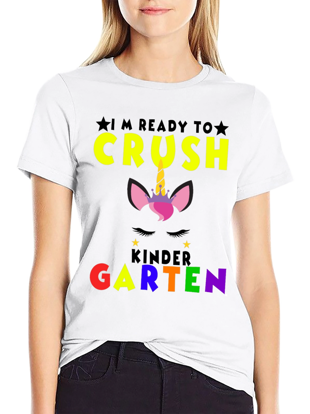 Ready to Crush Kindergarten Unicorn T-Shirt