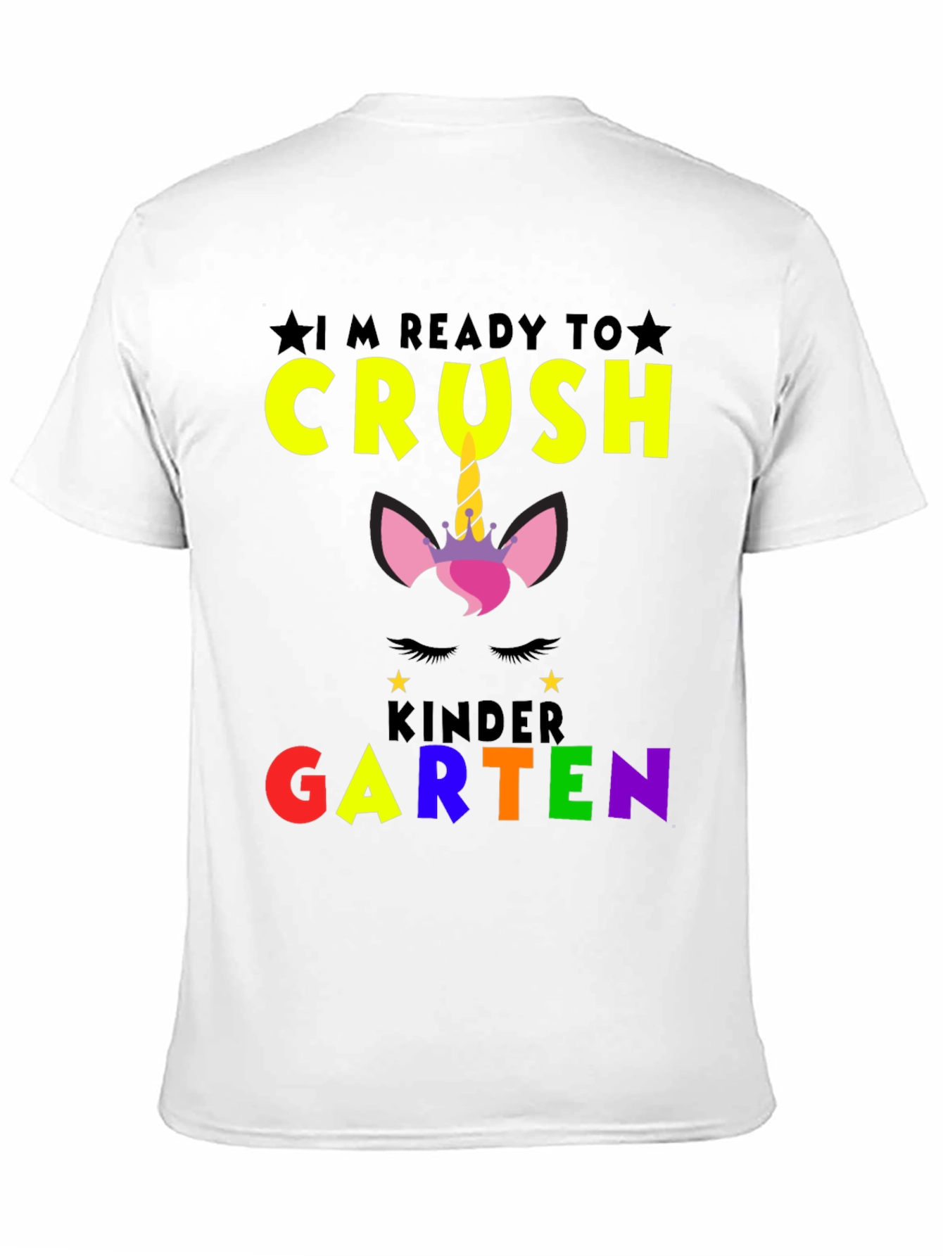 Ready to Crush Kindergarten Unicorn T-Shirt