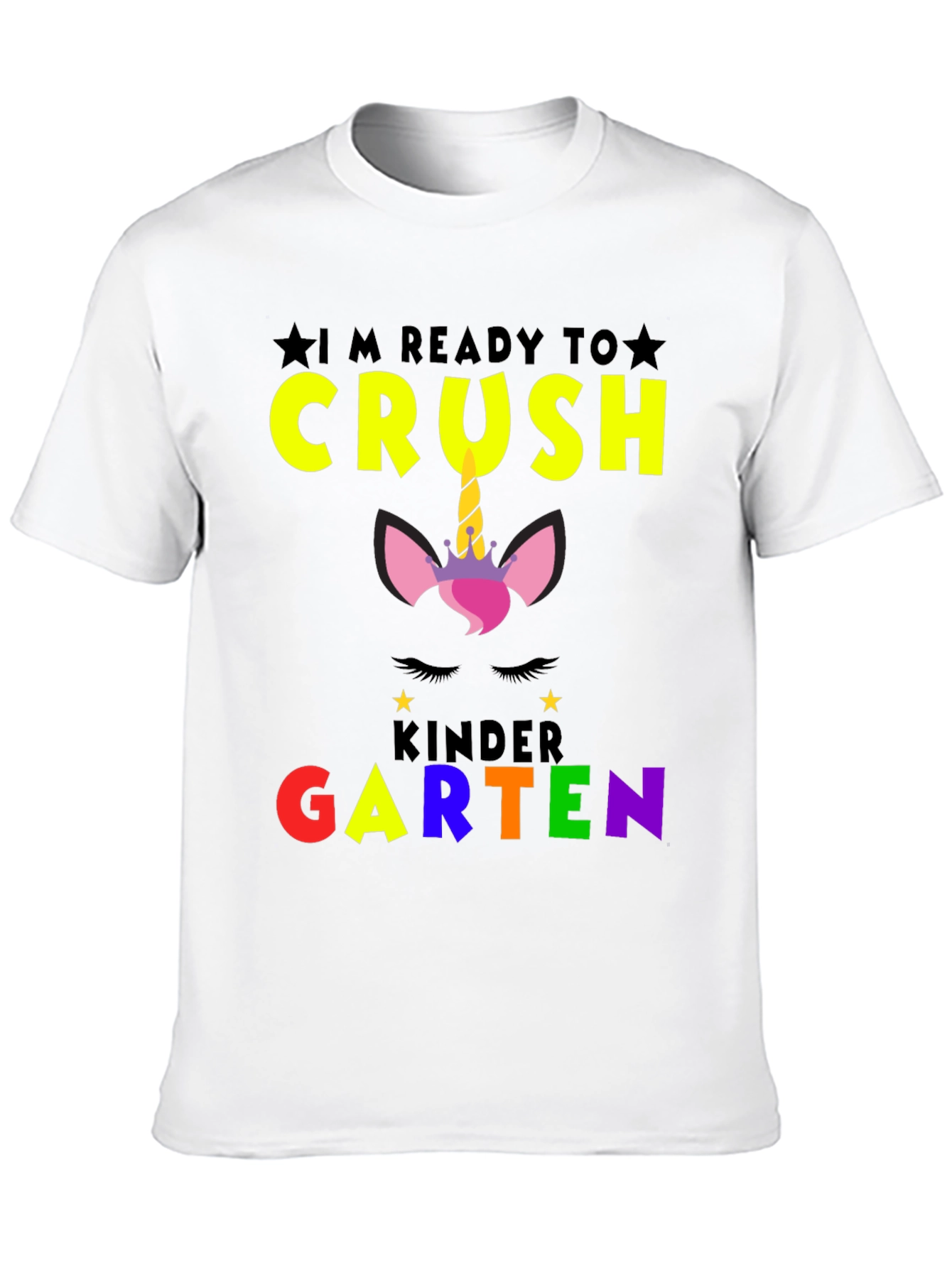 Ready to Crush Kindergarten Unicorn T-Shirt