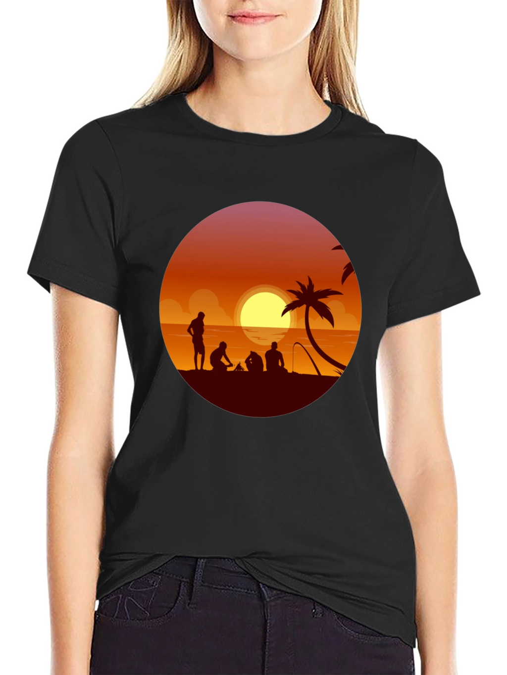 Sunset Beach Graphic Tee