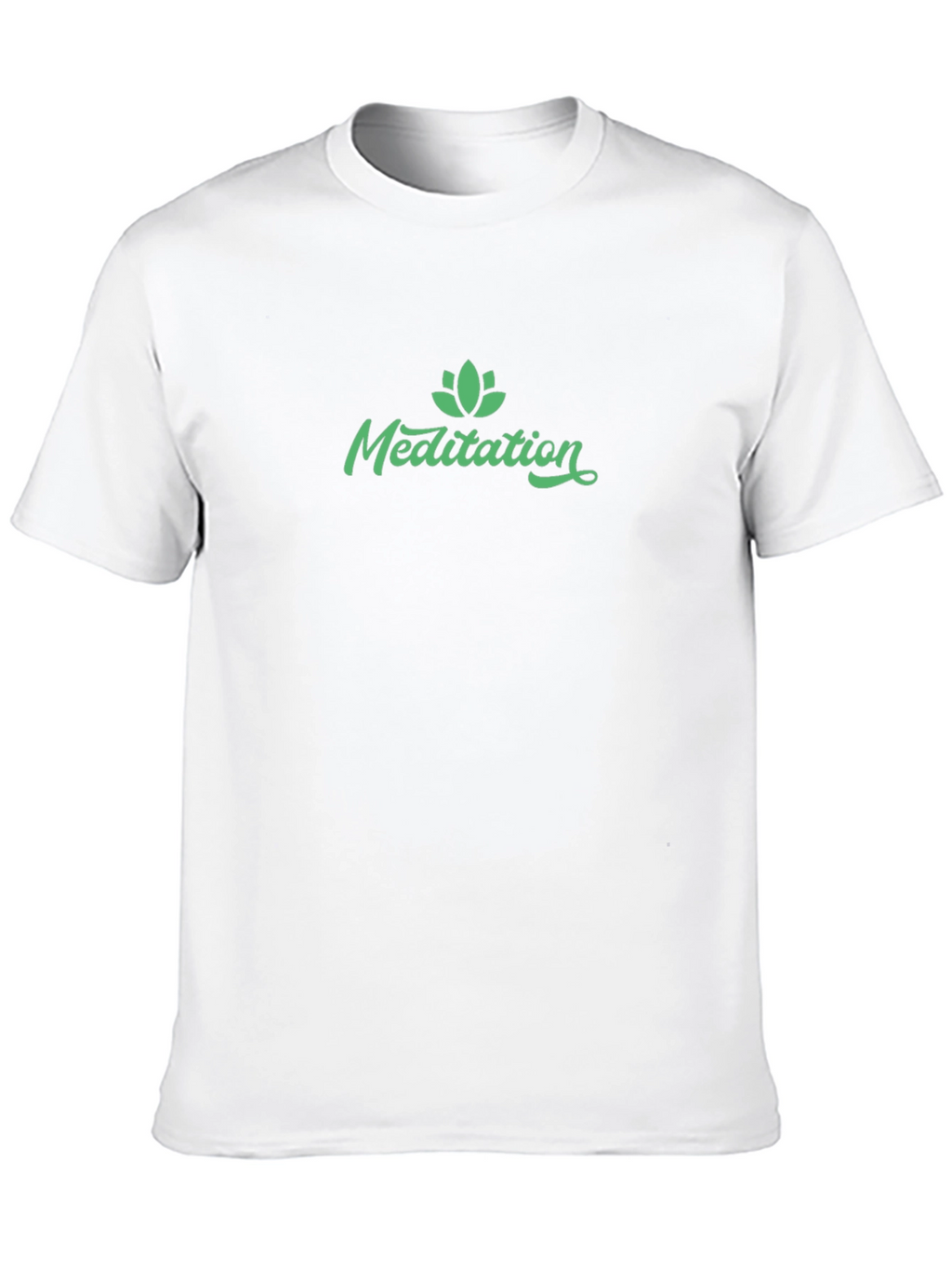 Meditation Lotus Graphic T-Shirt - Casual Comfort