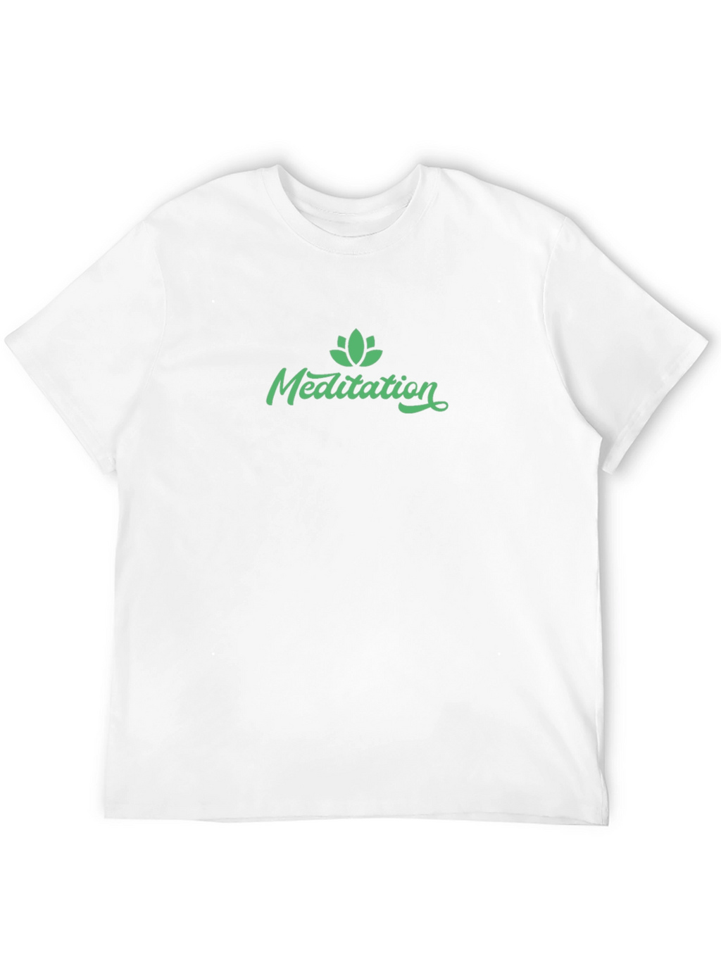 Meditation Lotus Graphic T-Shirt - Casual Comfort