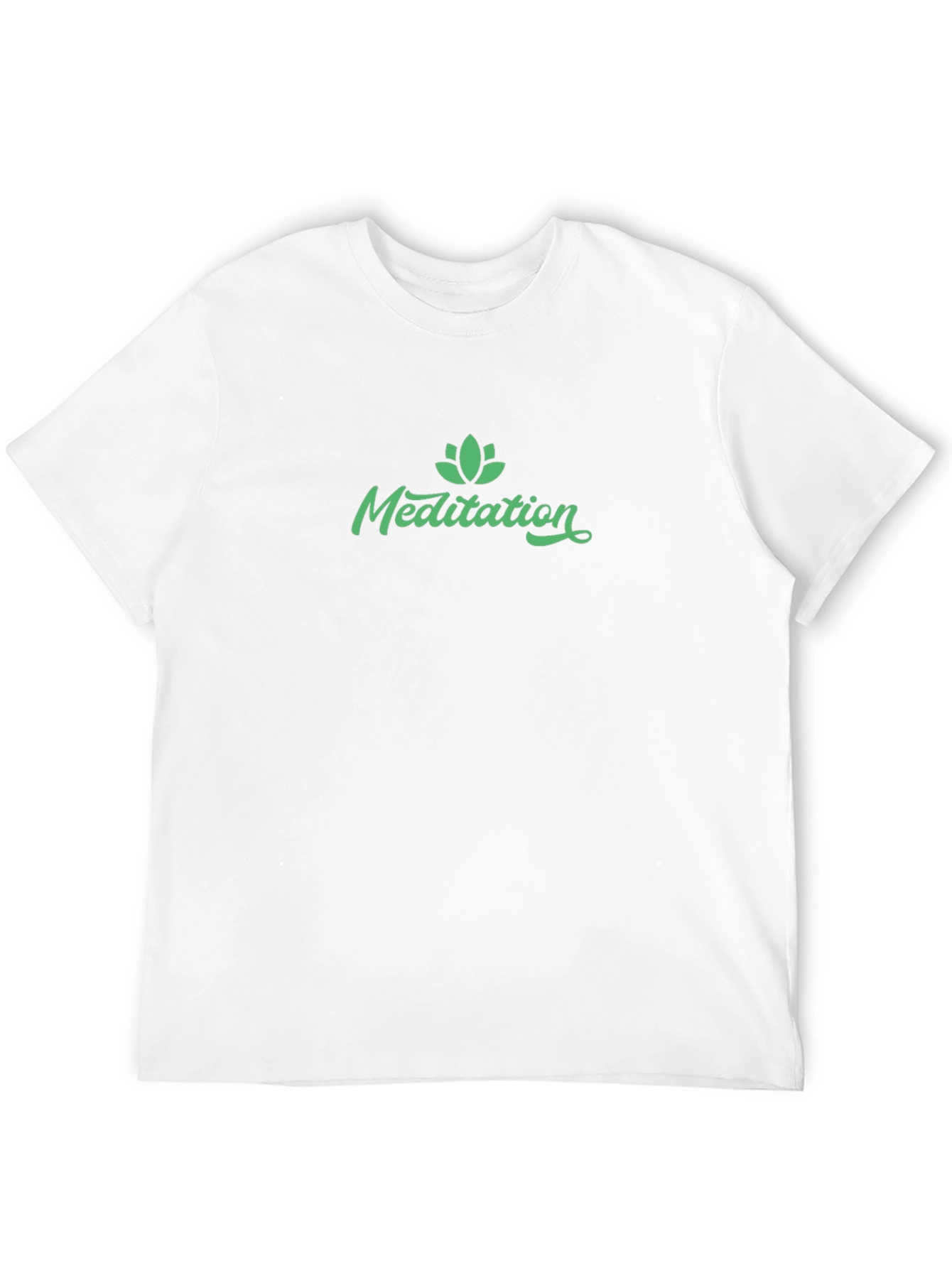 Meditation Lotus Graphic T-Shirt - Casual Comfort