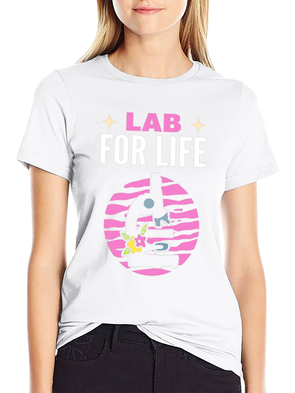 Lab For Life Black T-Shirt