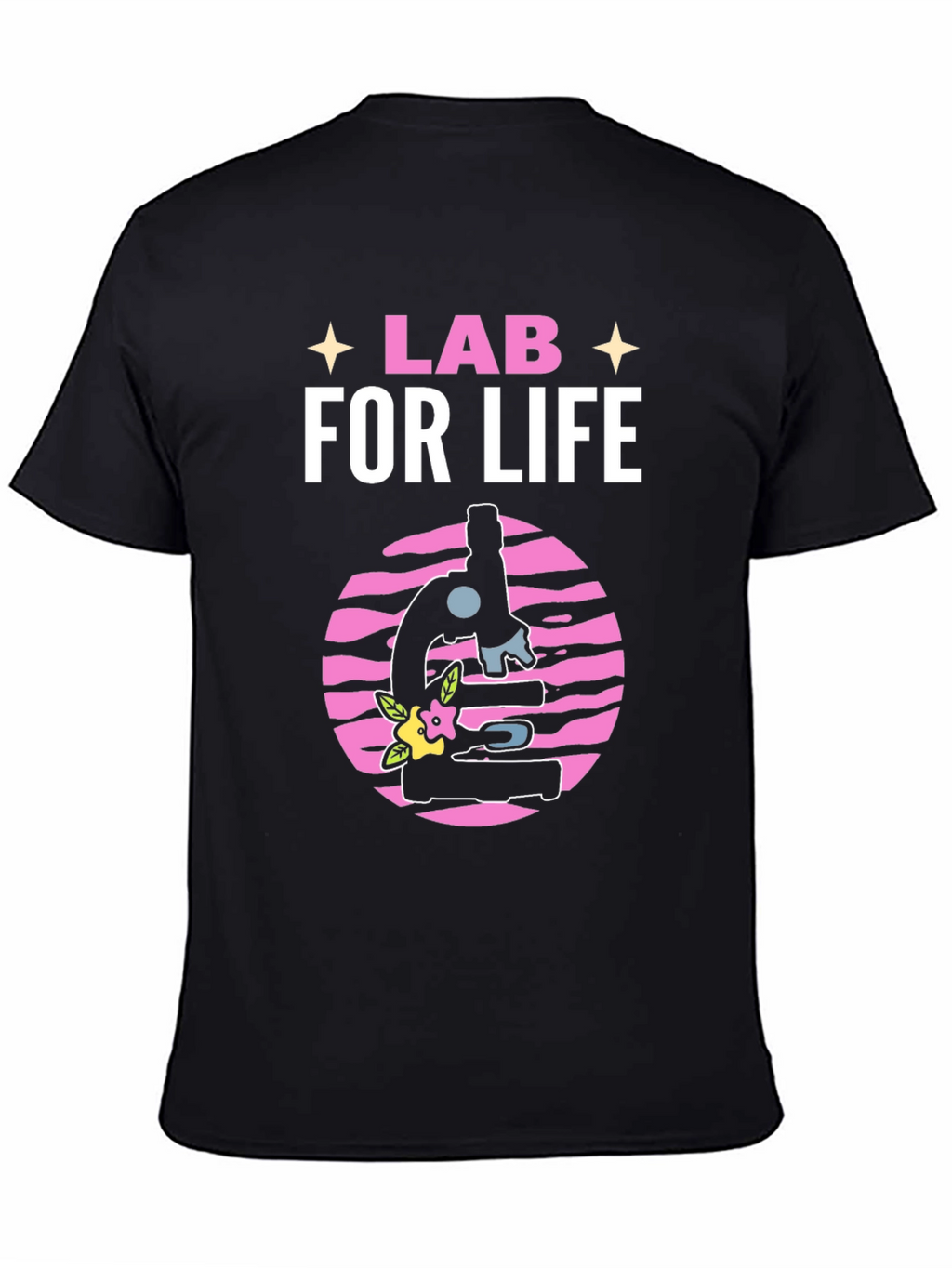 Lab For Life Black T-Shirt