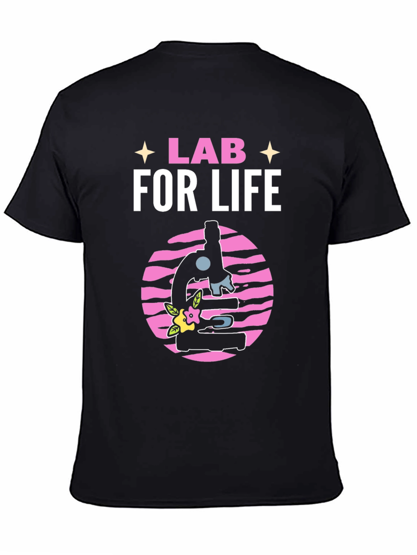 Lab For Life Black T-Shirt