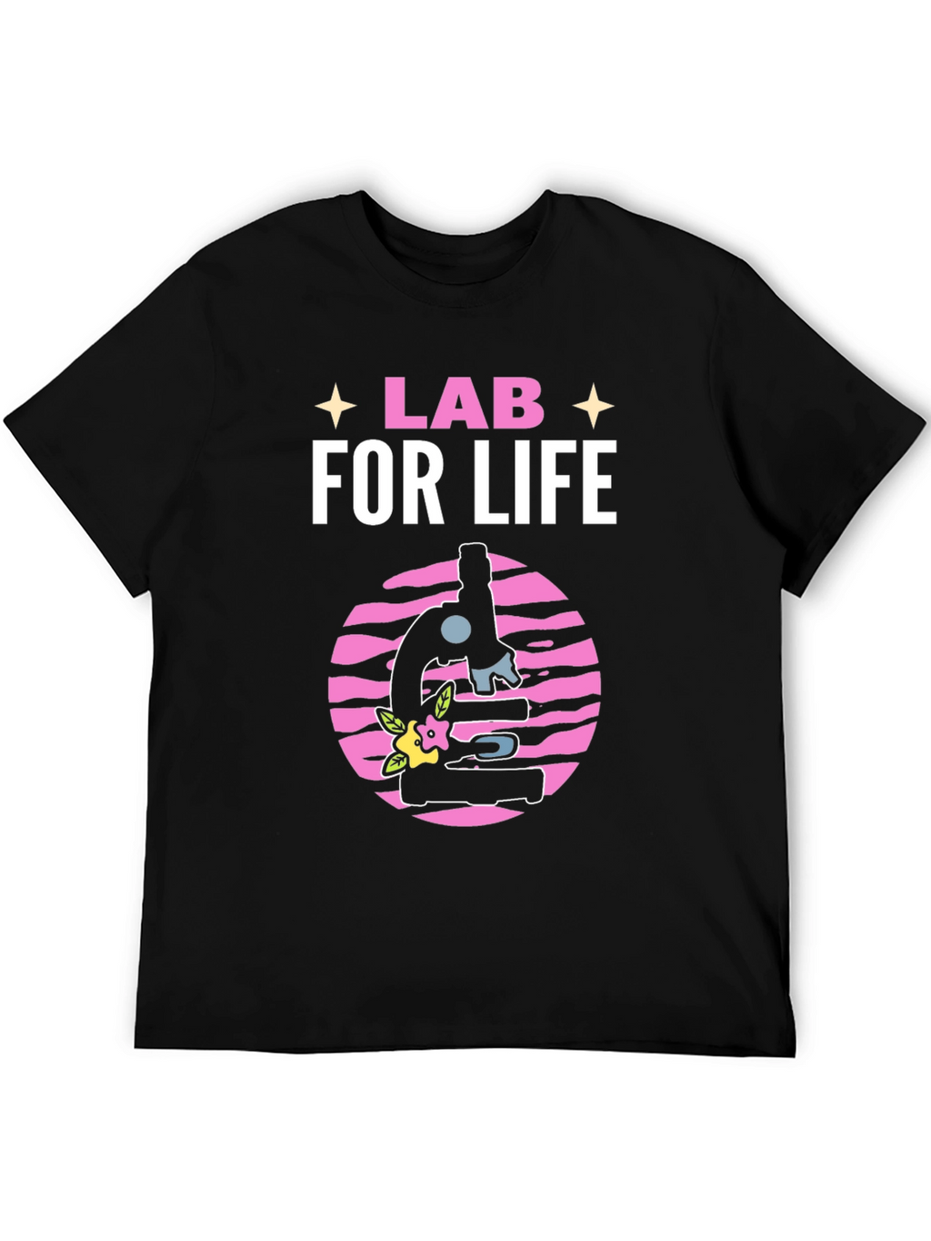 Lab For Life Black T-Shirt
