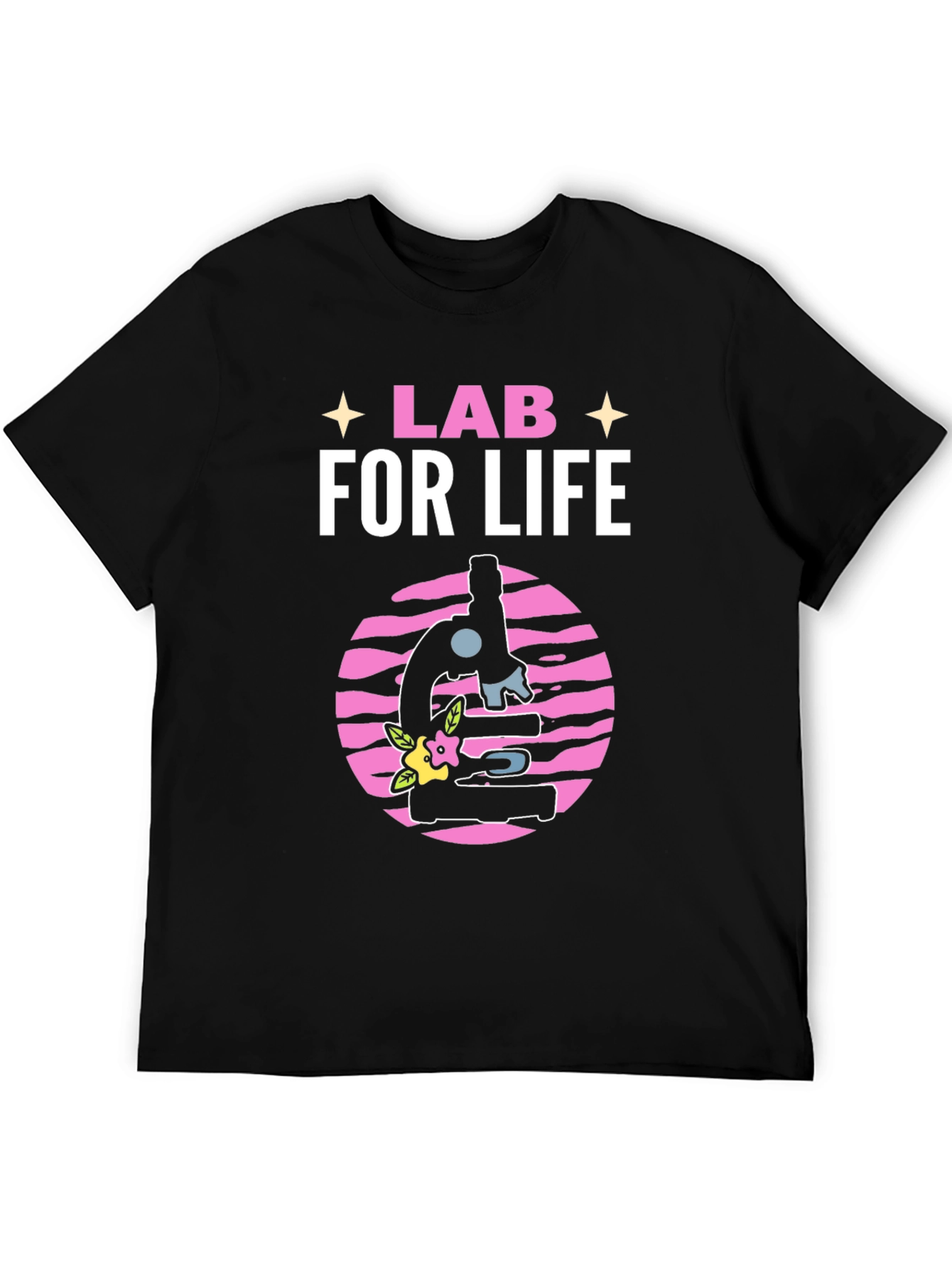 Lab For Life Black T-Shirt