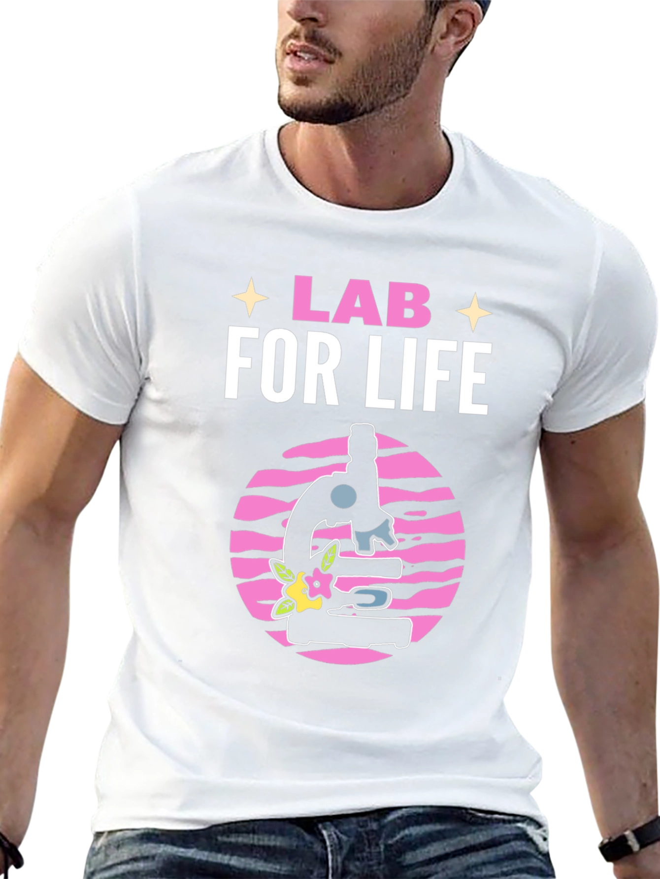 Lab For Life Black T-Shirt