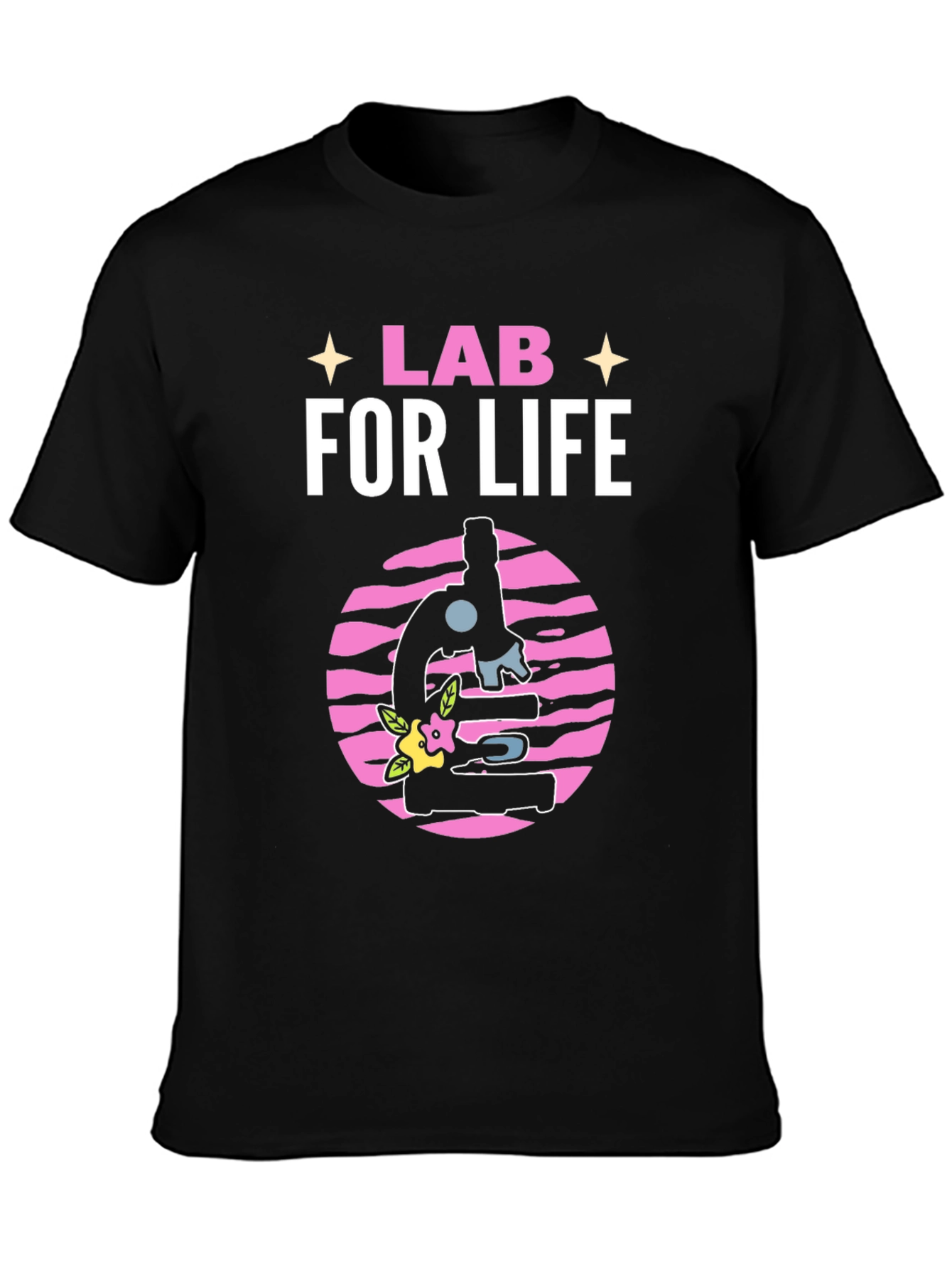 Lab For Life Black T-Shirt