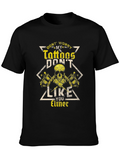 Tattoo Lover T-Shirt - Skull & Tattoo Gun Design