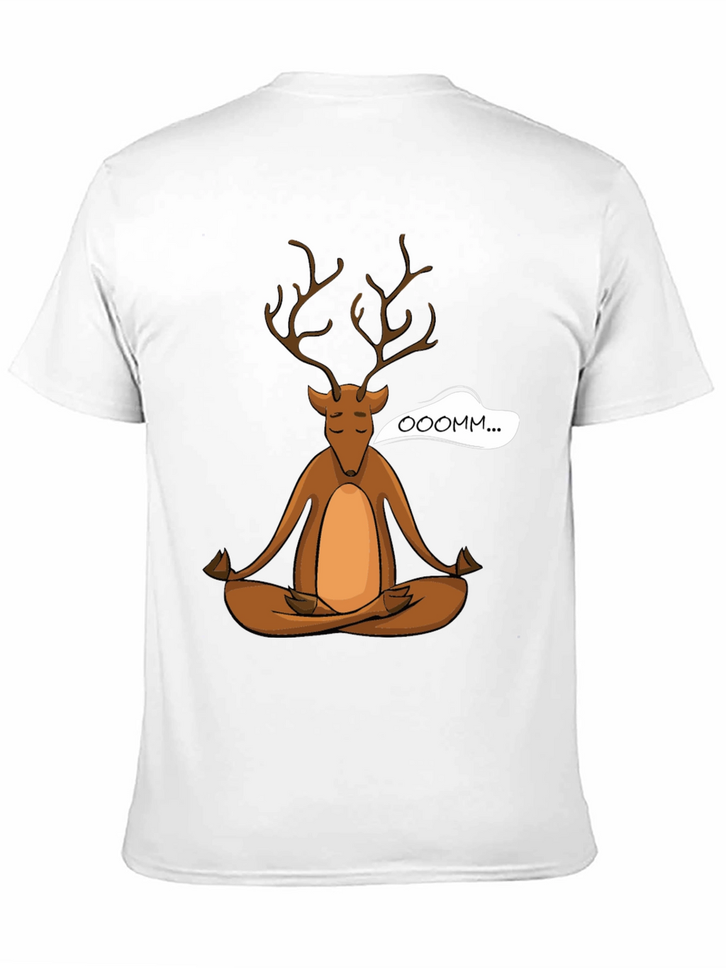 Zen Deer T-Shirt - Meditating Buck Tee