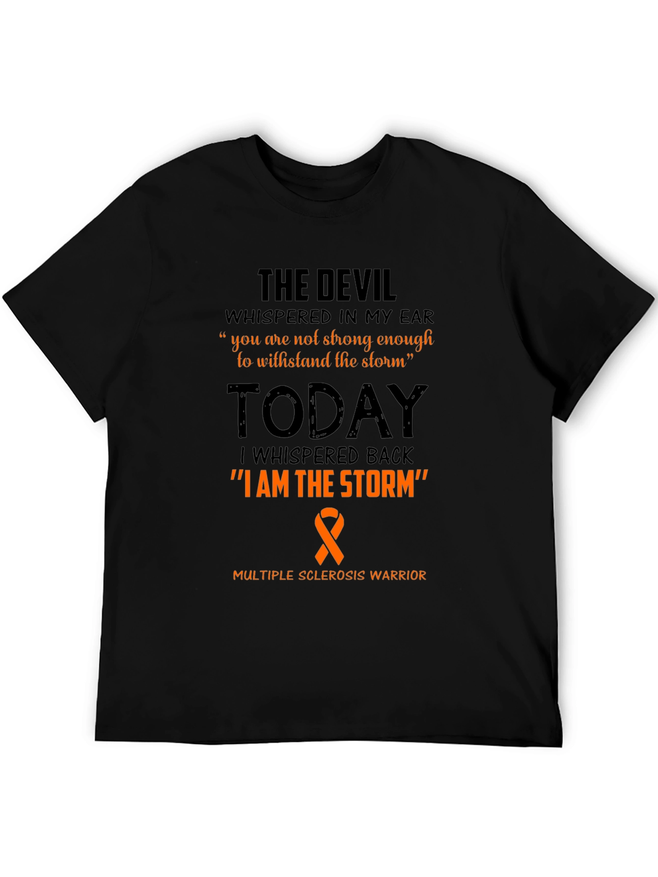 Multiple Sclerosis Warrior T-Shirt - Storm Design