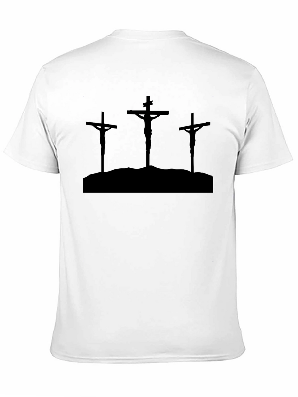 Three Crosses Silhouette T-Shirt