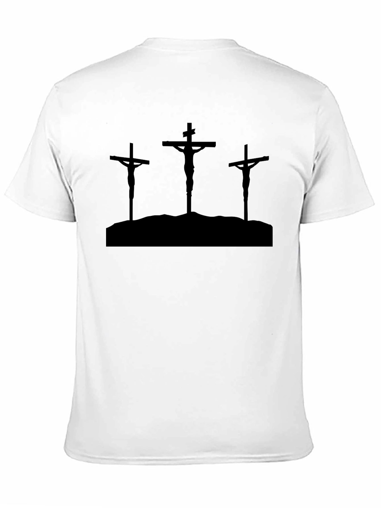 Three Crosses Silhouette T-Shirt