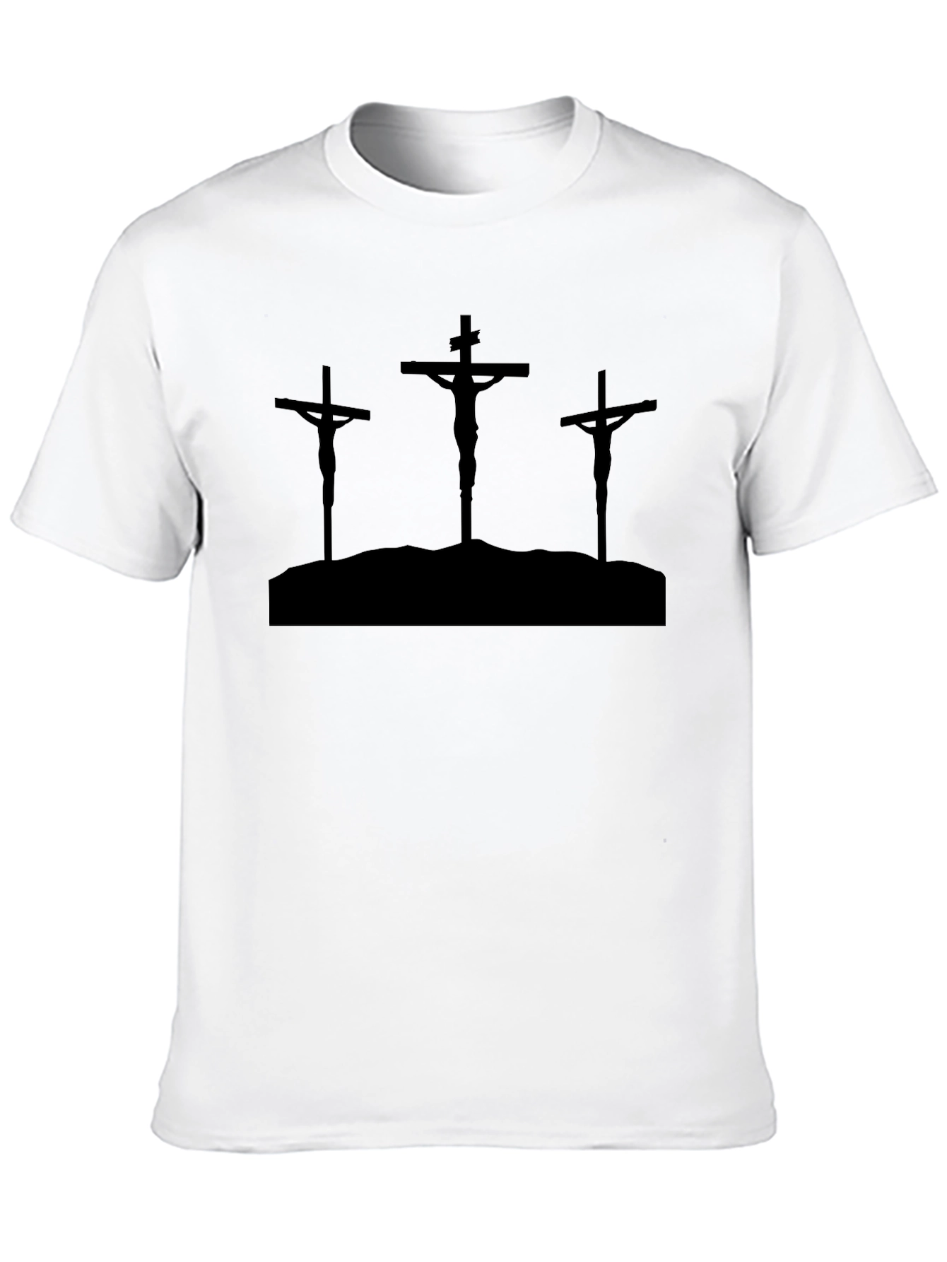 Three Crosses Silhouette T-Shirt