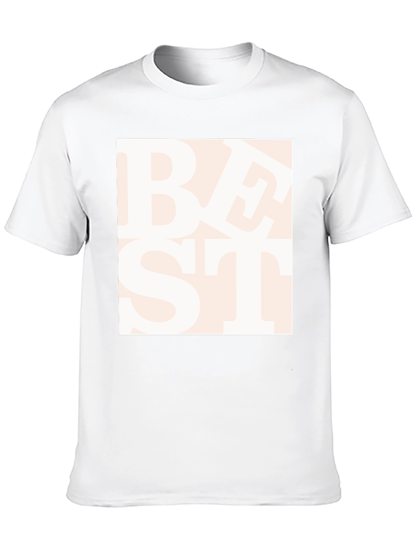 Trendy Best Text Graphic Black T-Shirt