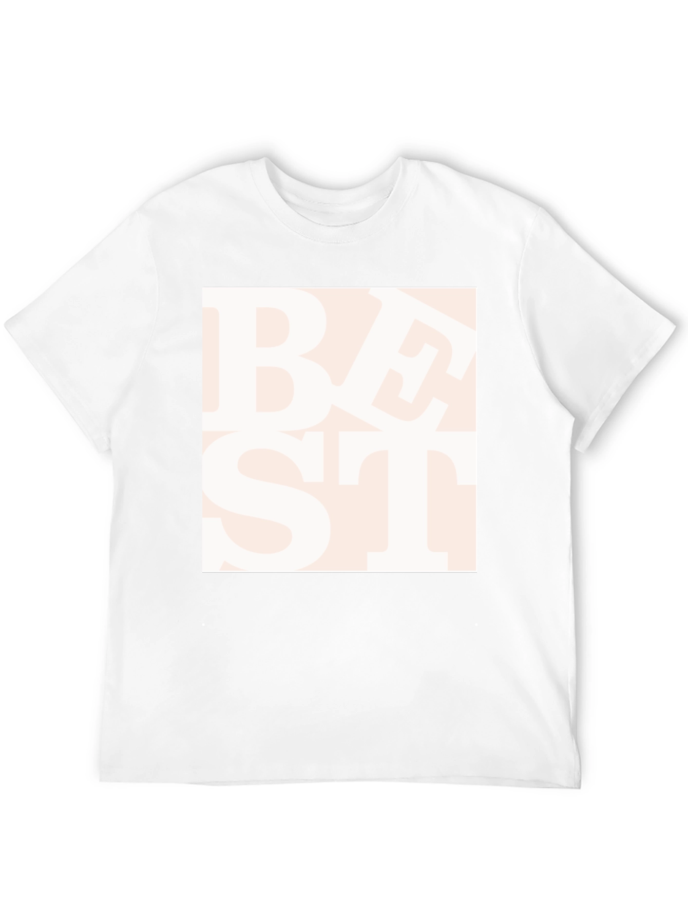 Trendy Best Text Graphic Black T-Shirt