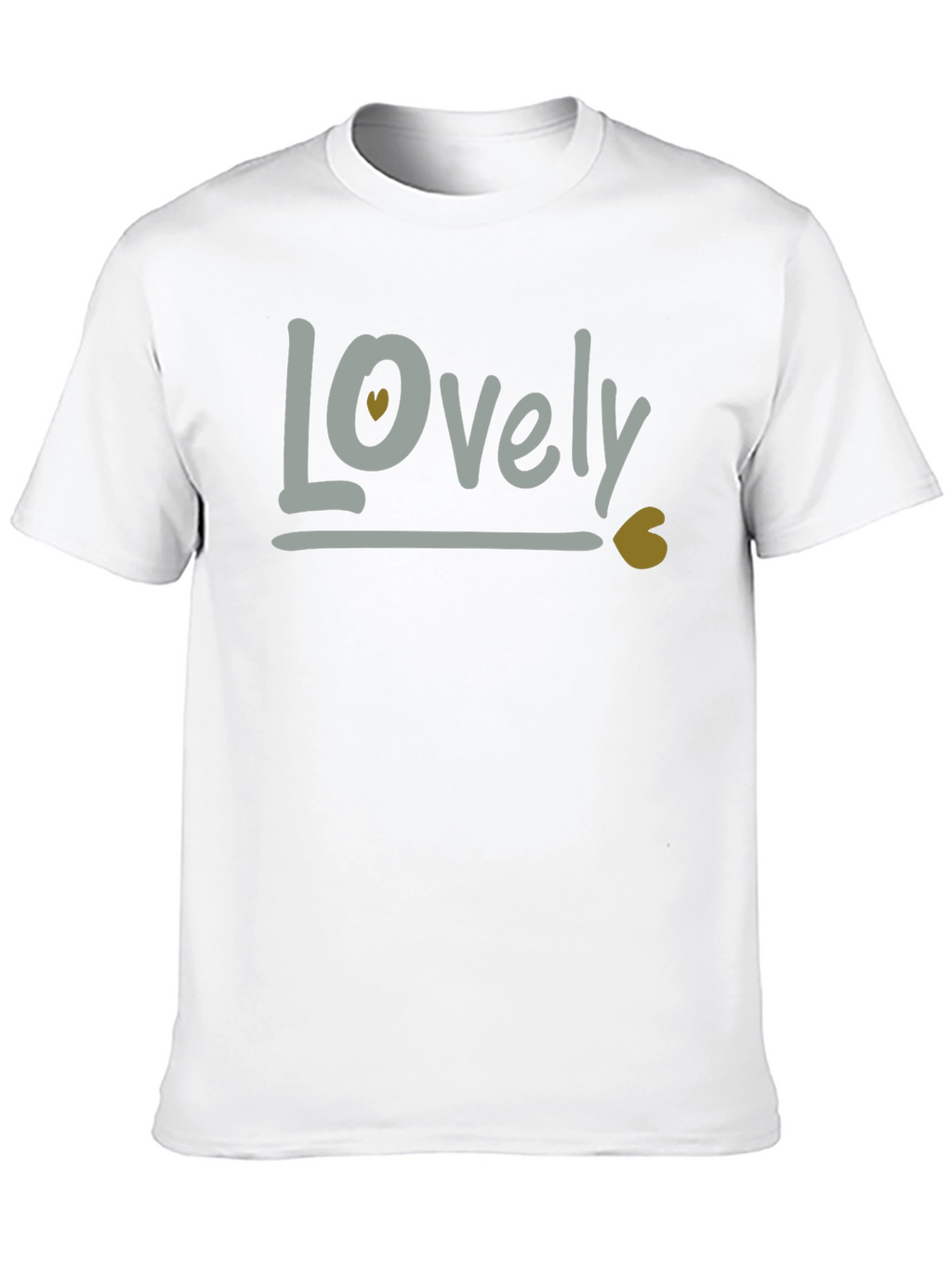 Lovely Graphic Tee - Stylish Casual Wear