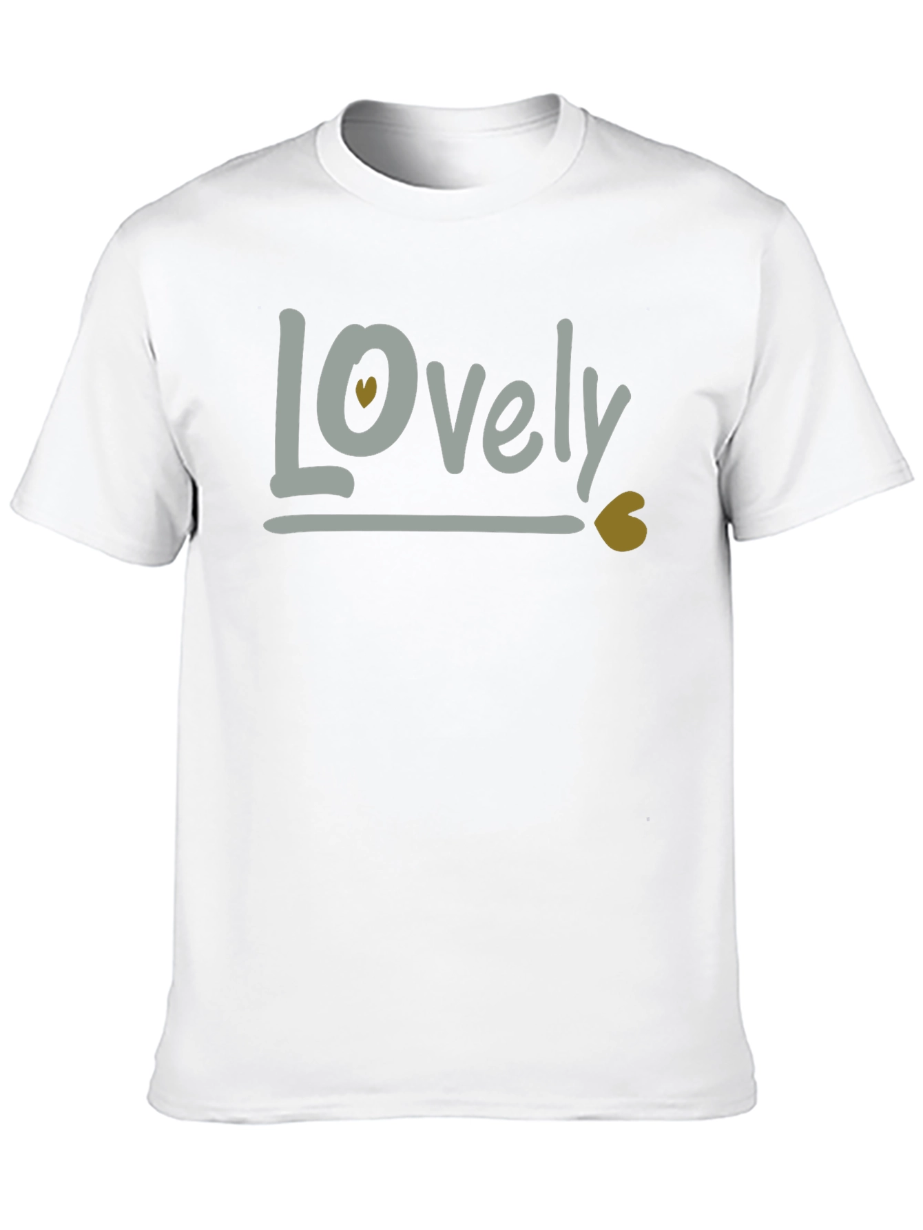 Lovely Graphic Tee - Stylish Casual Wear
