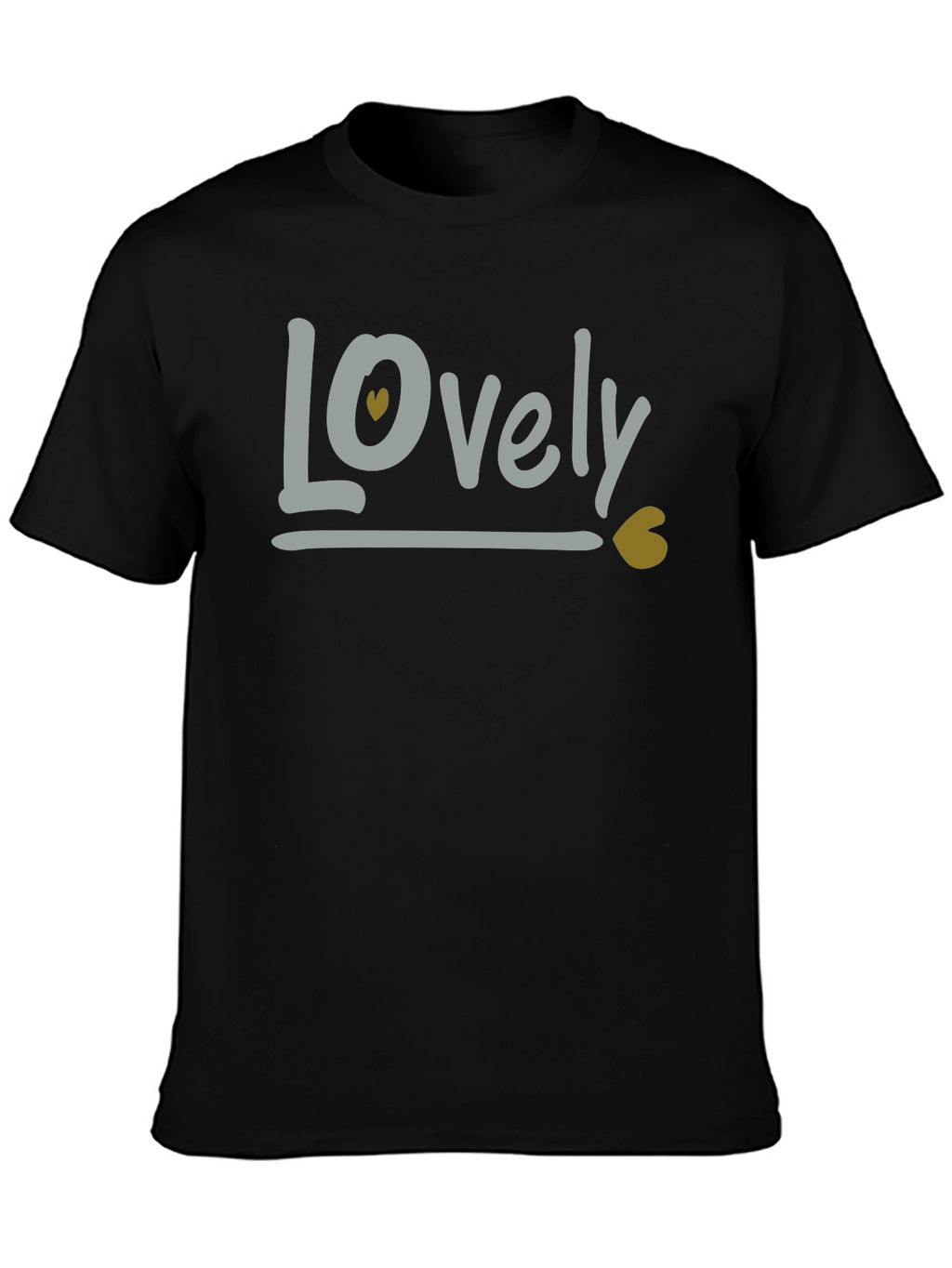 Lovely Graphic Tee - Stylish Casual Wear