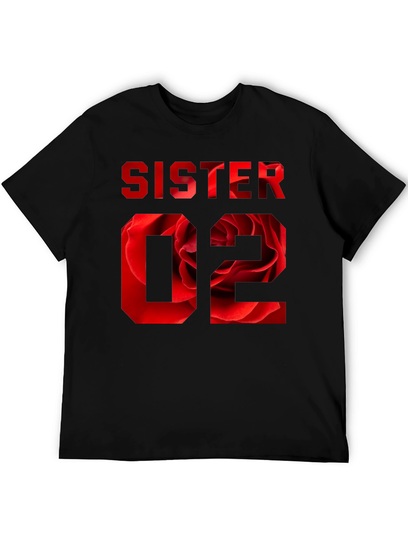 Sister 02 Floral Graphic T-Shirt
