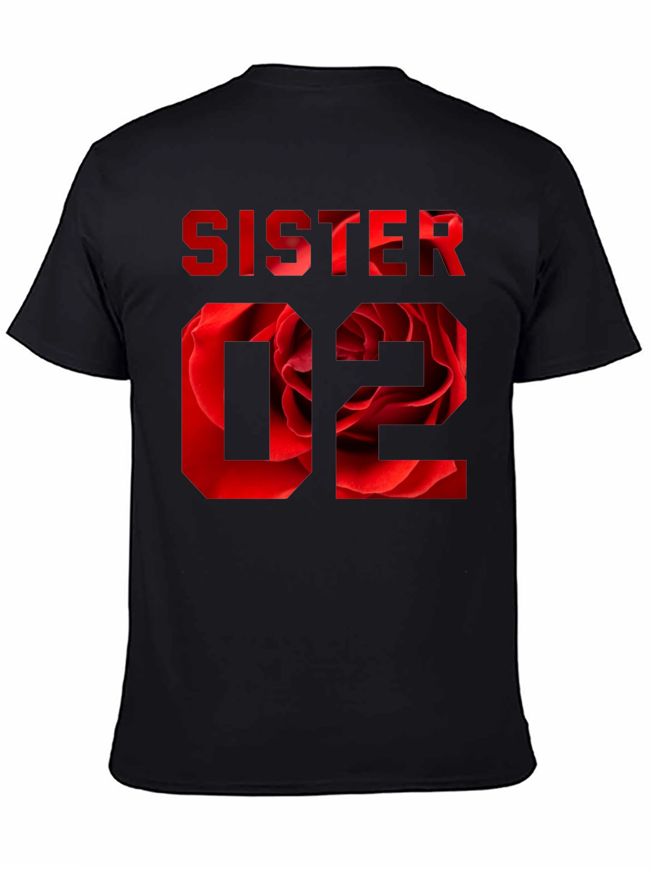 Sister 02 Floral Graphic T-Shirt