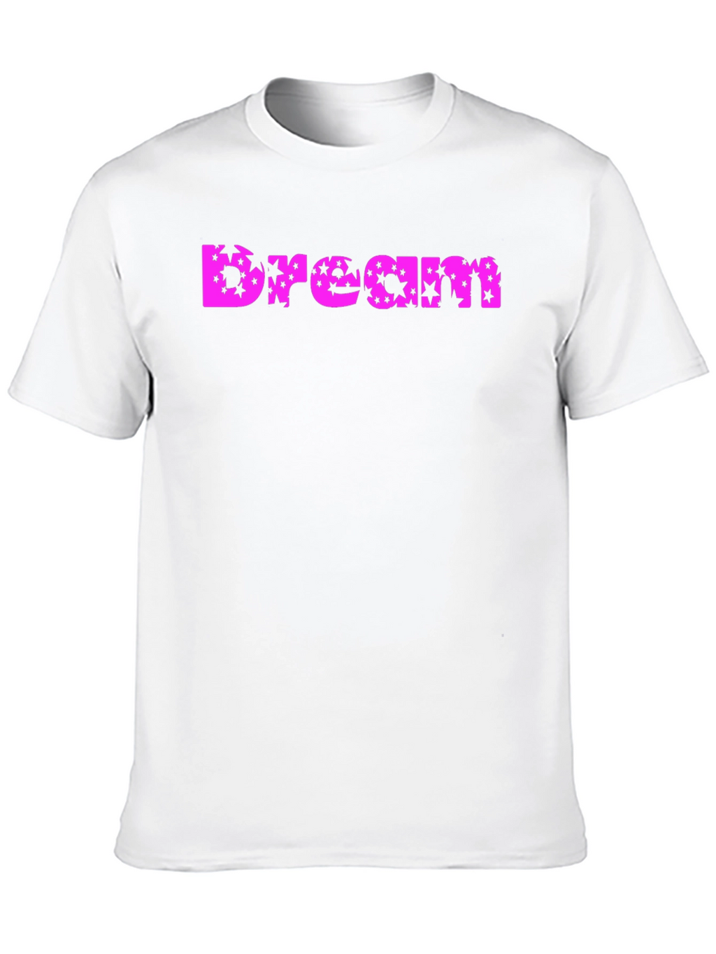 Dream Star Print T-Shirt - Black