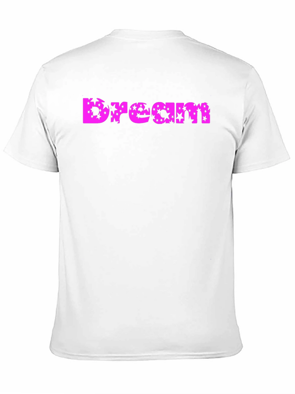 Dream Star Print T-Shirt - Black
