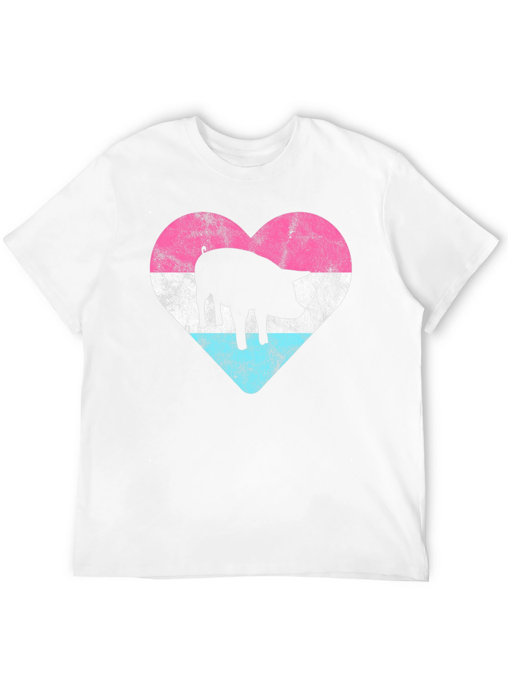 Pig Heart Pride T-Shirt - Black