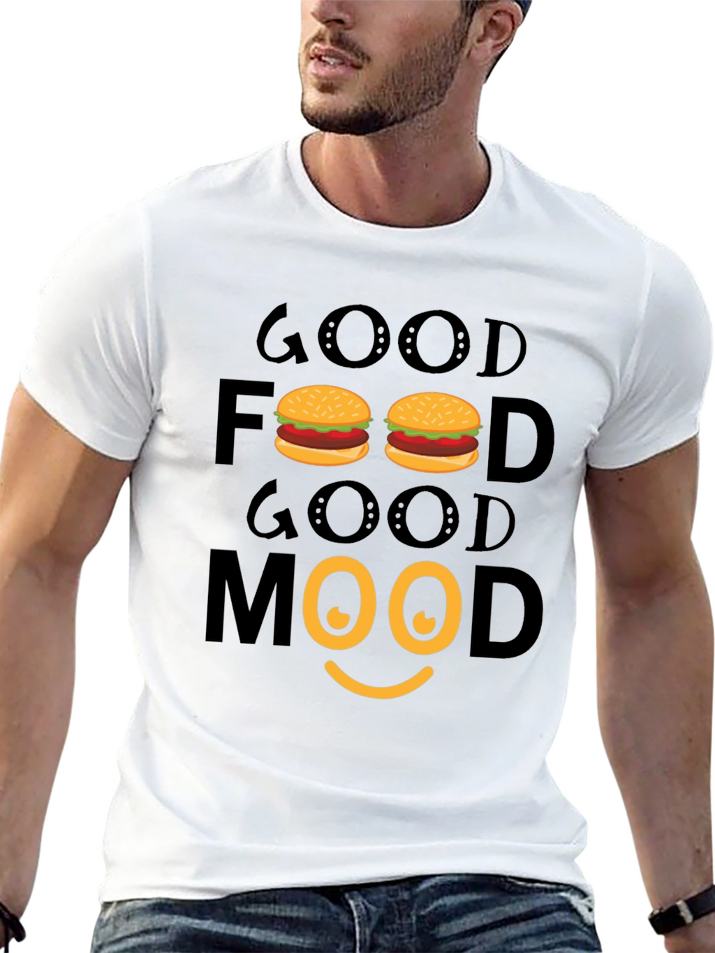 Good Food Good Mood Graphic Tee