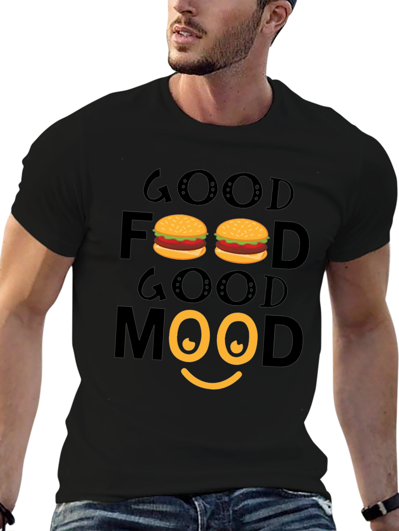 Good Food Good Mood Graphic Tee