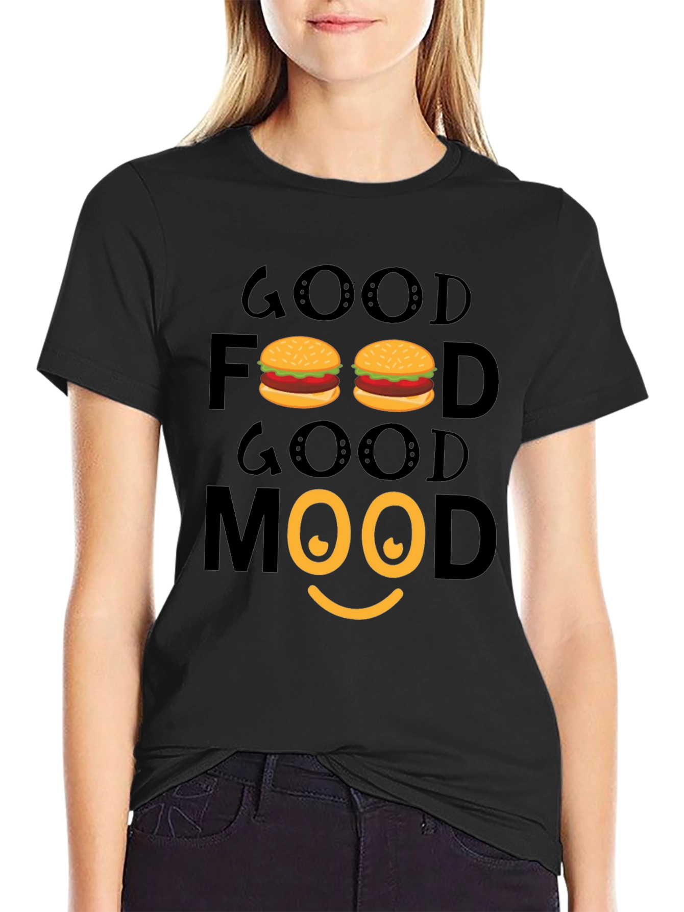 Good Food Good Mood Graphic Tee