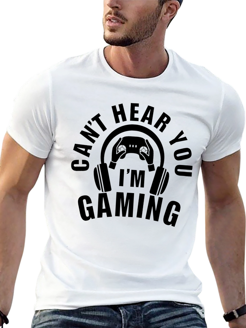 Gaming Mode T-Shirt - Cant Hear You Im Gaming!