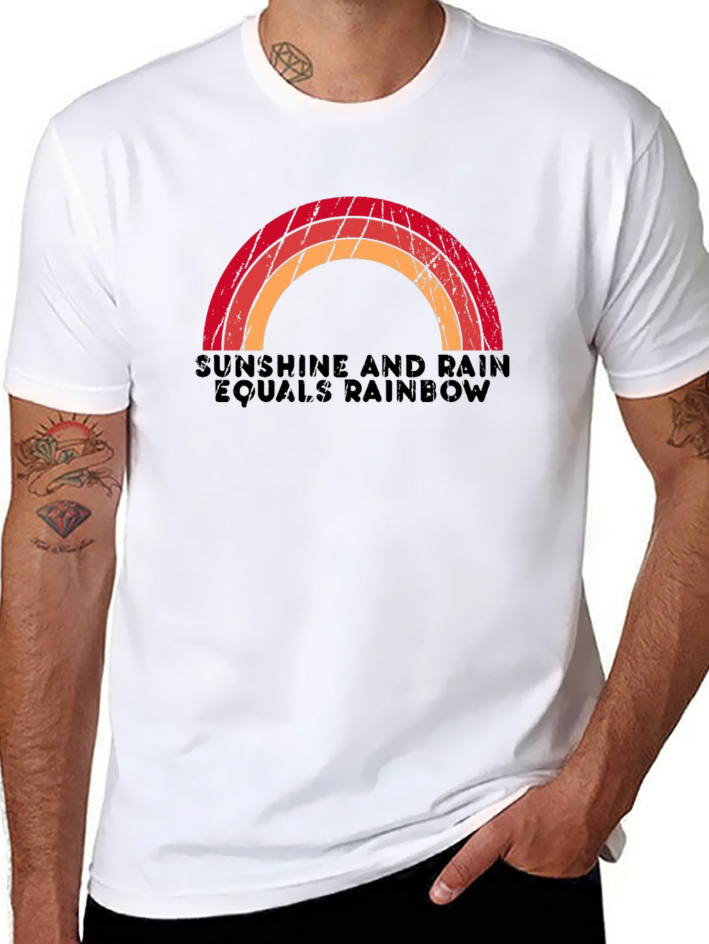 Sunshine and Rain Equals Rainbow T-Shirt